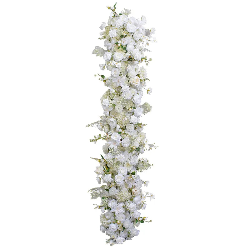 White Rose Babys Breath