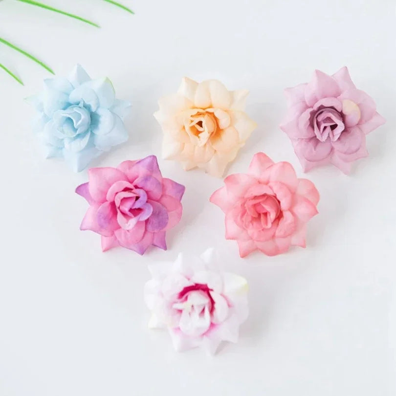 20pcs Silk Small Multicolor Rose