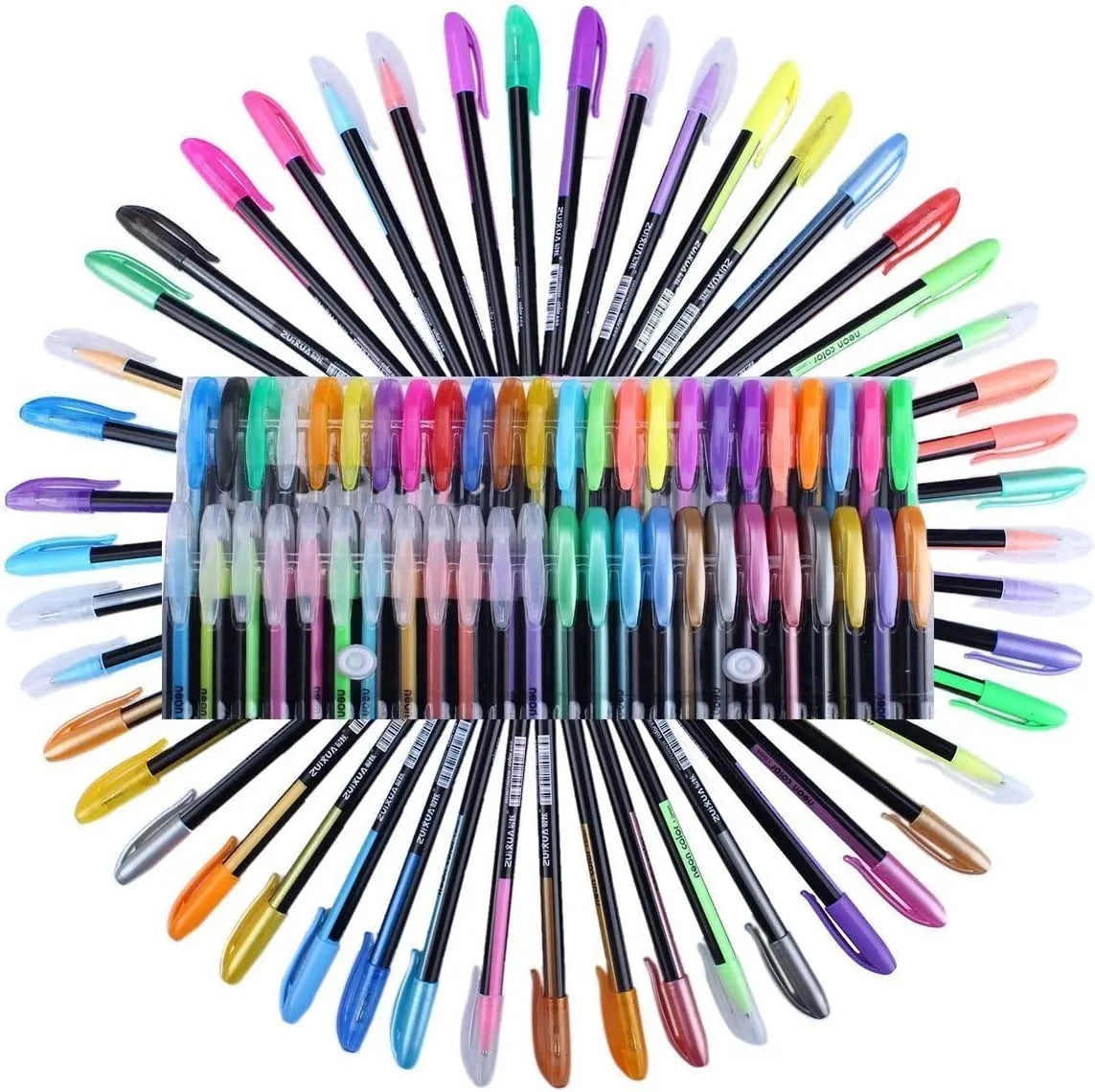 48 Piece Gel Color Pens