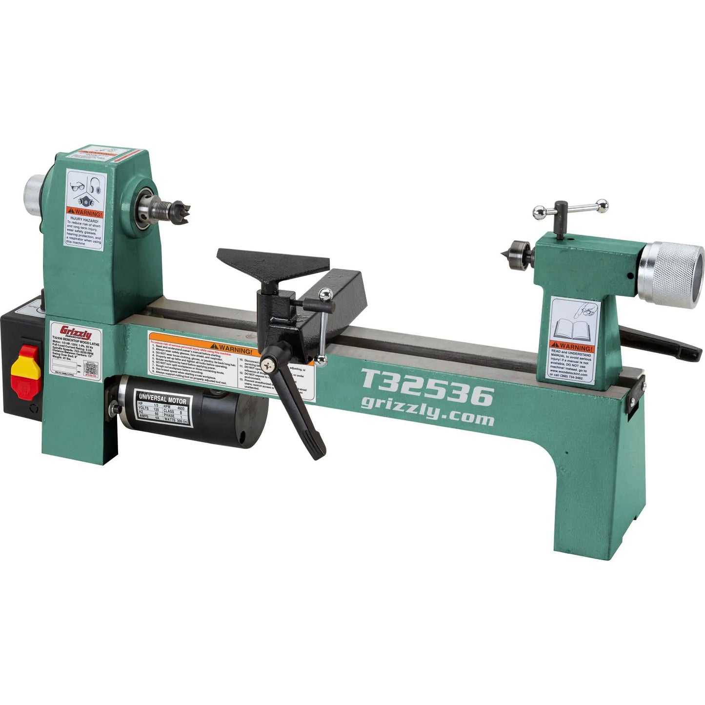 8" X 13" Benchtop Wood Lathe