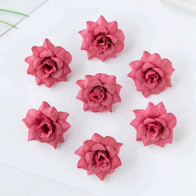 20pcs Silk Small Multicolor Rose