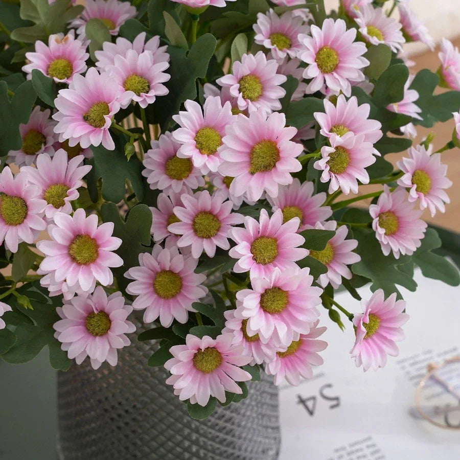 Autumn Flowers Silk Daisy DIY Home Garden