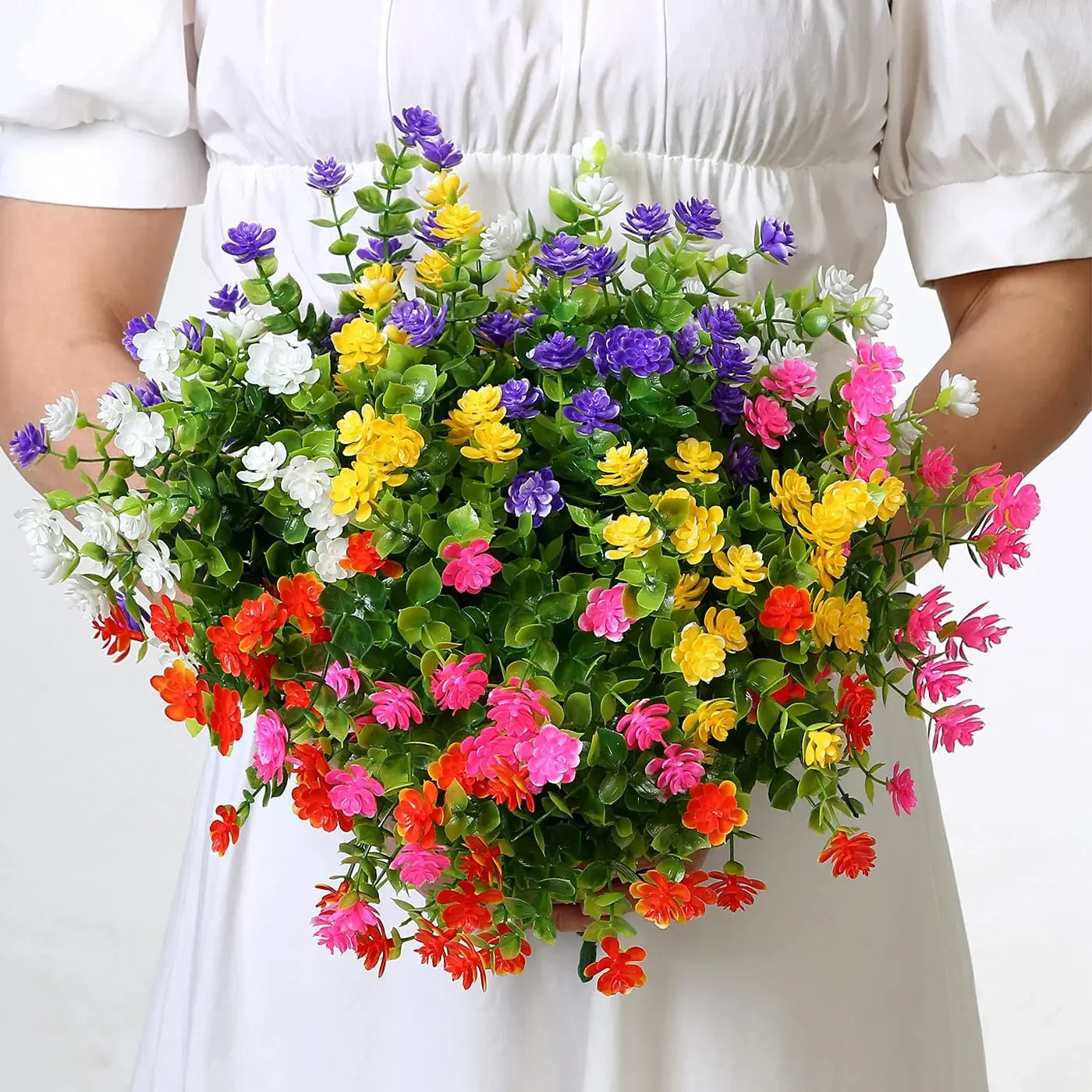 4pcsFlowers Greenery Plants