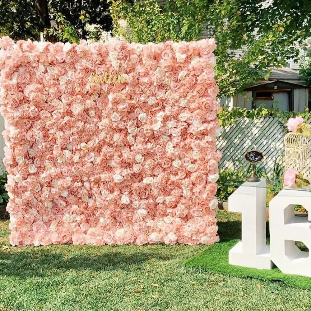 60x40cm Artificial Flowers DIY Back Prop