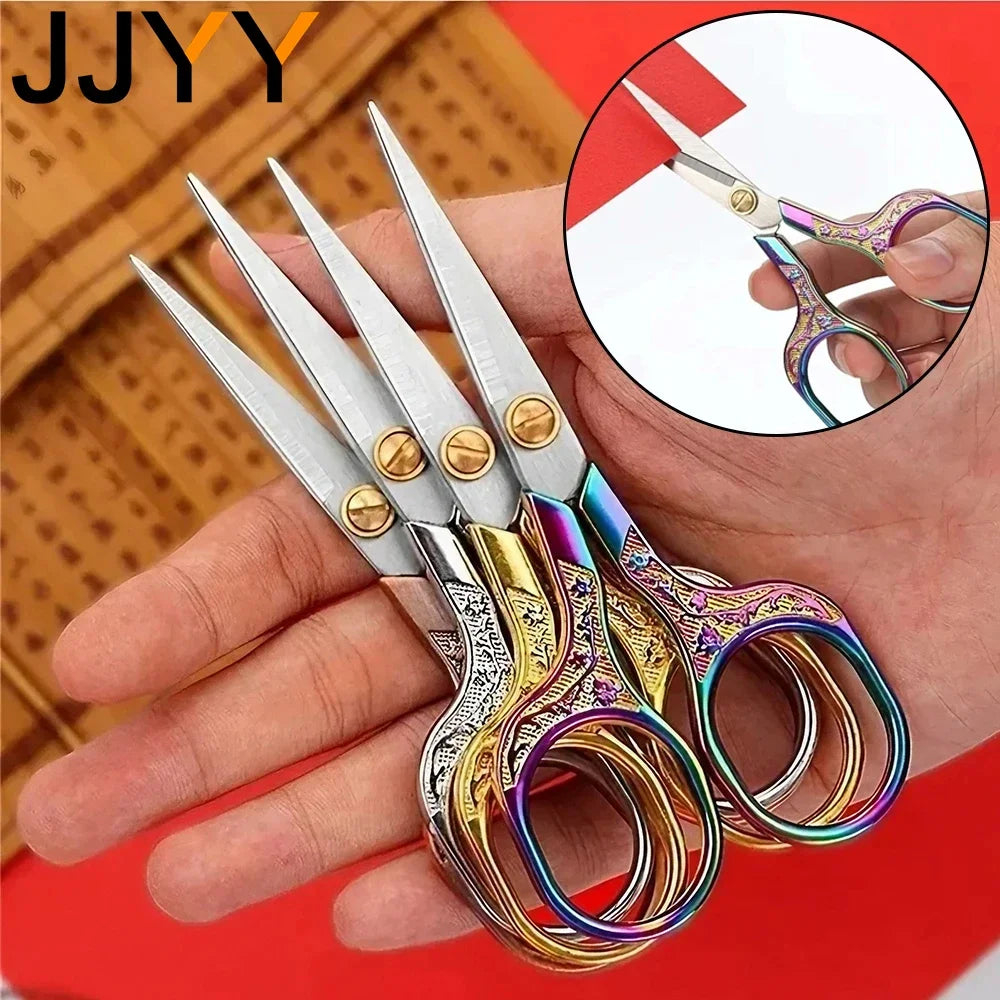 Retro Style Sharp Embroidery Scissors