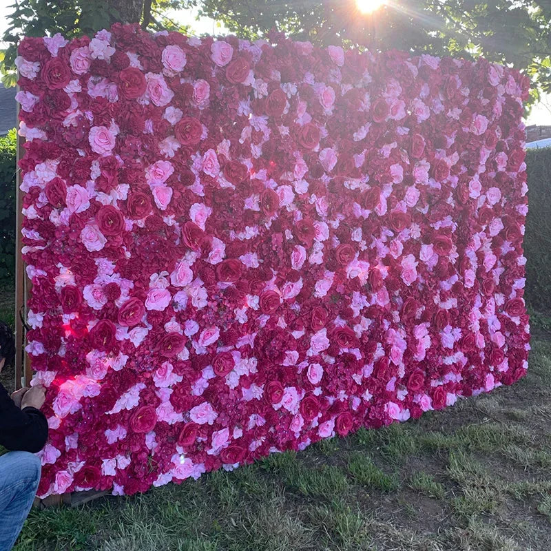 3D Floral Backdrop