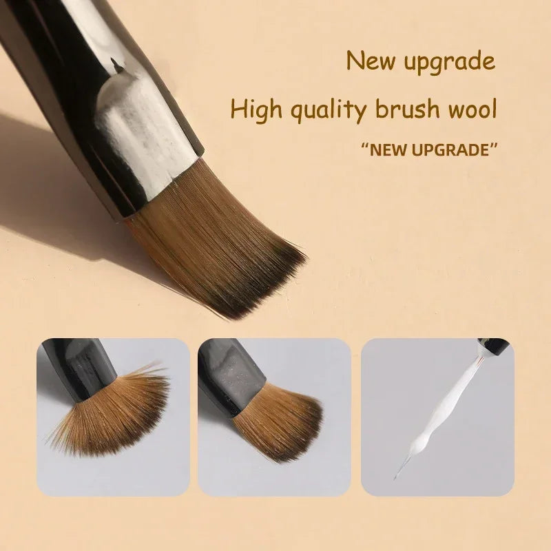 9PCS UV Gel Brush