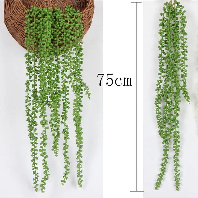 Artificial Hanging Willow Rattan Wall Decoration