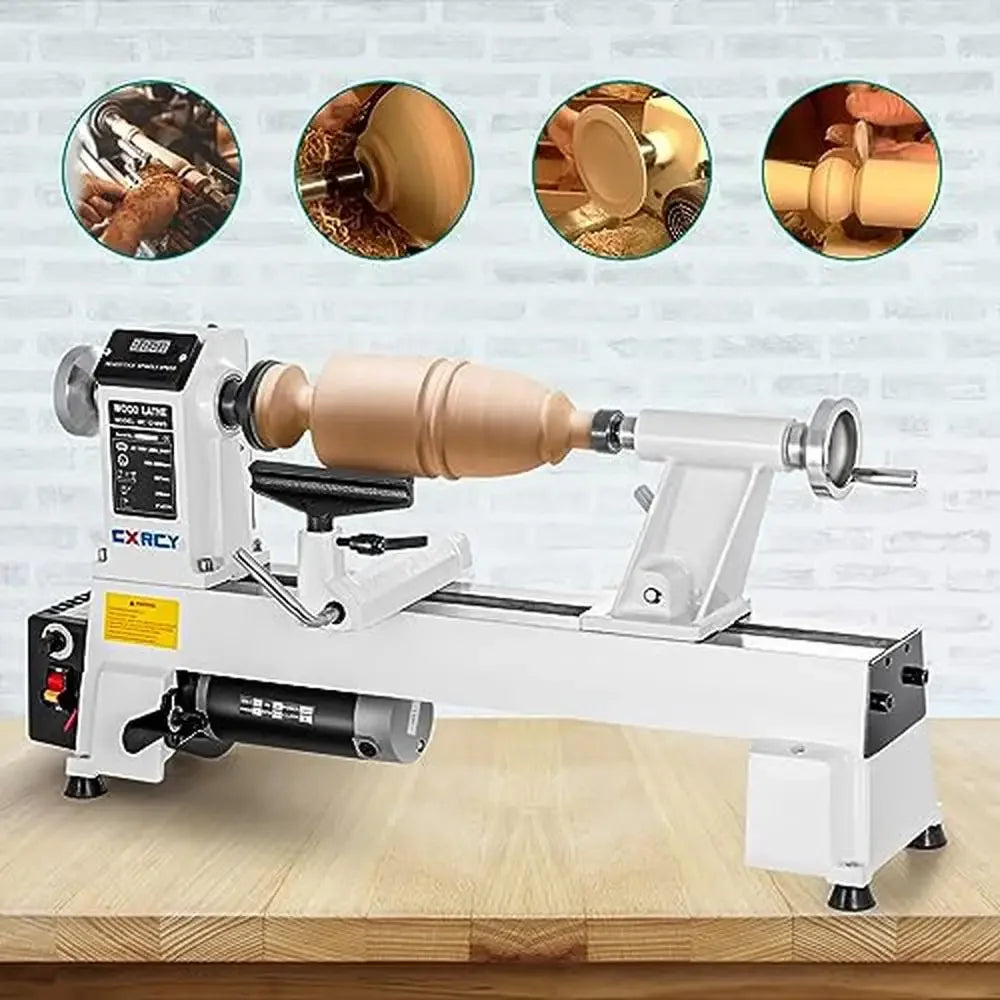 Wood Lathe Machine 18" x 12"