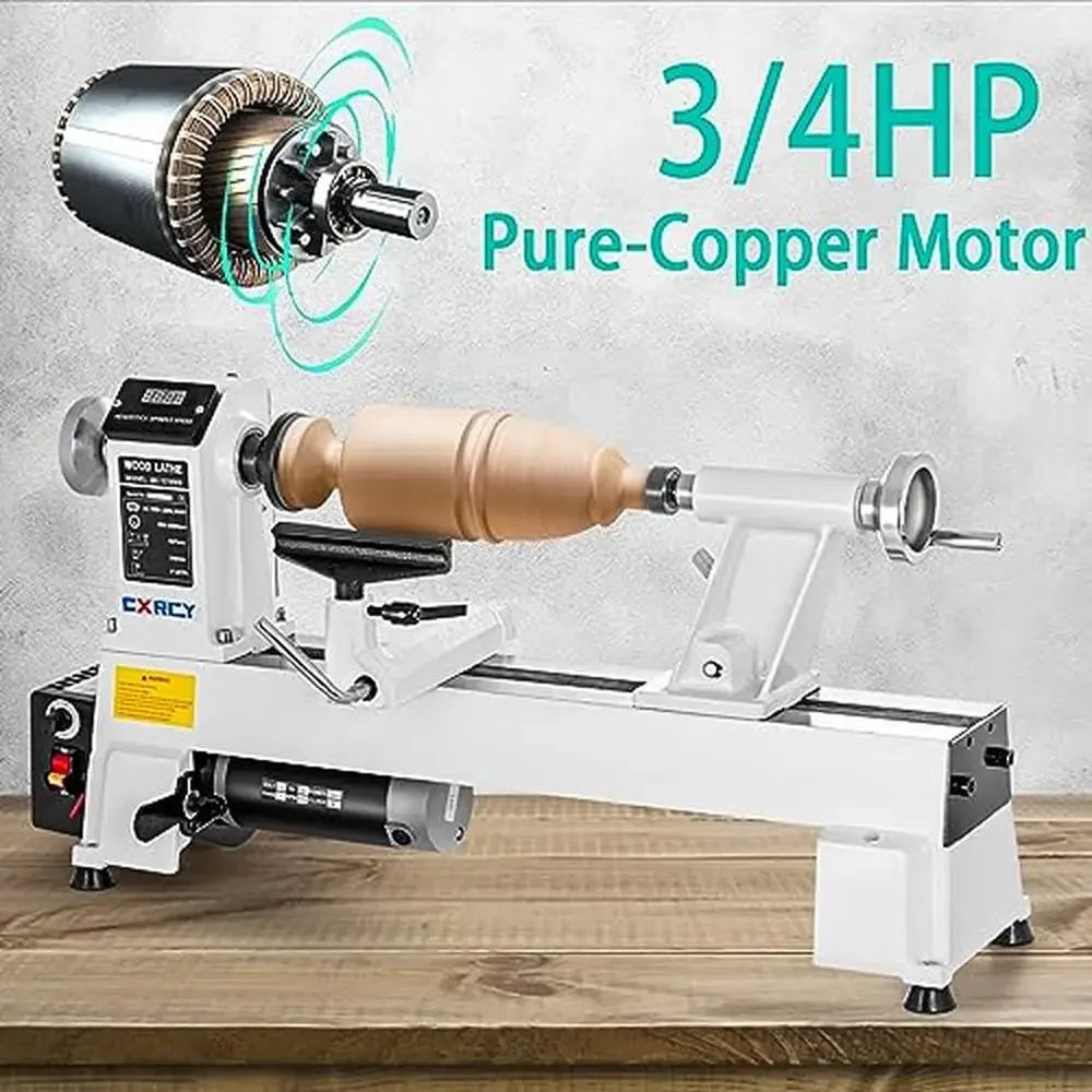 Wood Lathe Machine 18" x 12"