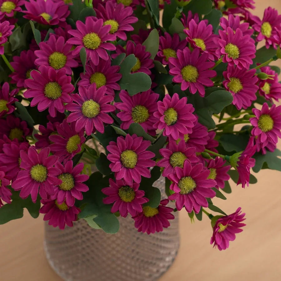 Autumn Flowers Silk Daisy DIY Home Garden