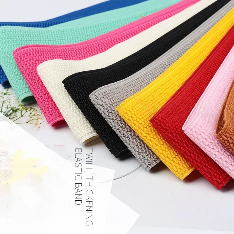 Colorful 50mm Thickened Elastic Bands
