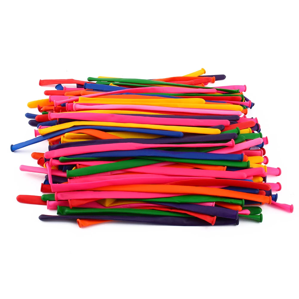 200pc Long Latex Balloons