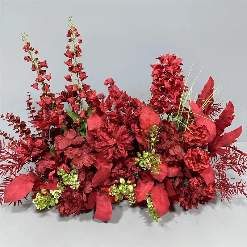 Artificial Rose Hydrangea Greenery Floral
