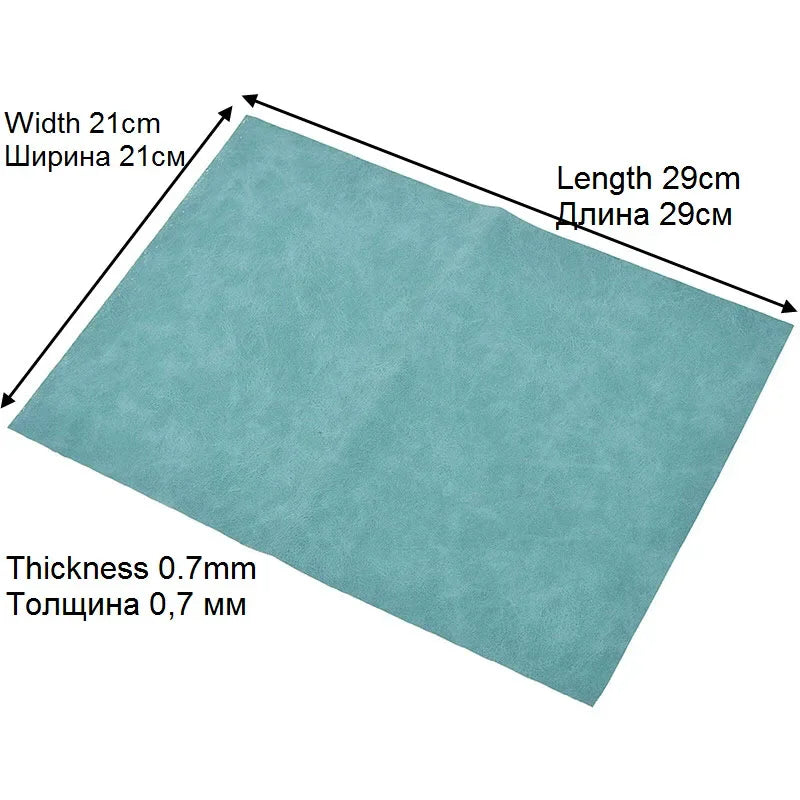 Faux Suede Leather Fabric - Waterproof Sewing Material