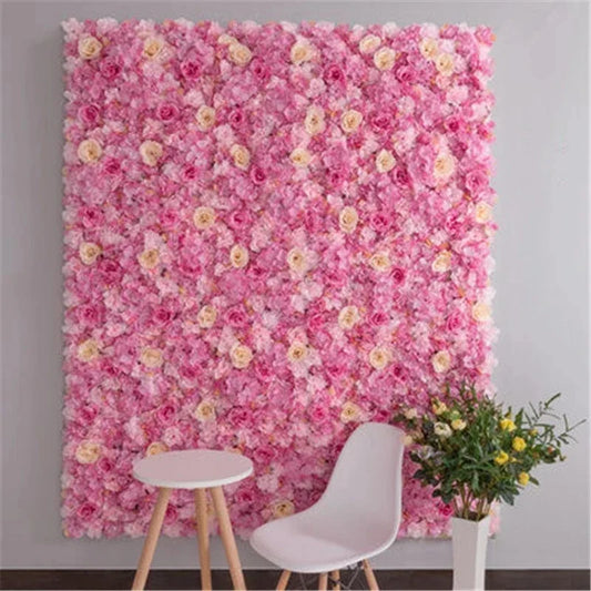 60x40cm Artificial Flowers DIY Back Prop