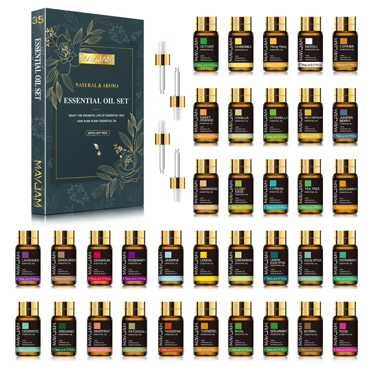 35 Bottles Essential Oils