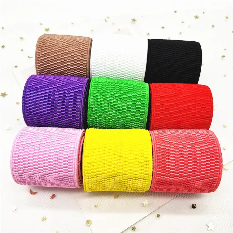 Colorful 50mm Thickened Elastic Bands