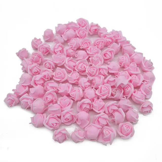 50pcs 2cm Mini Roses