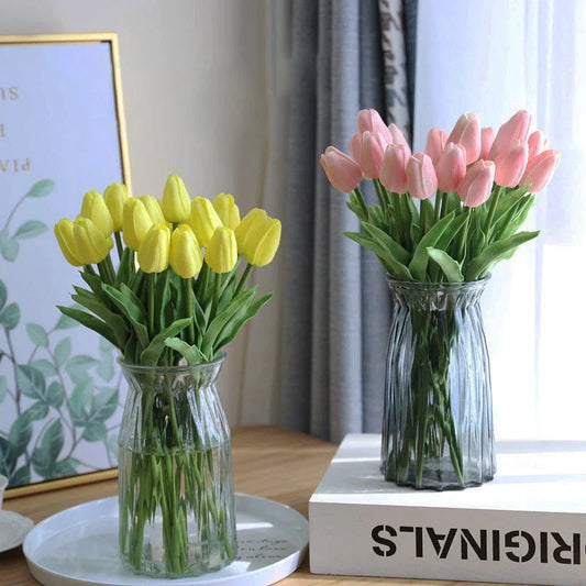 Silicone Artificial Tulip