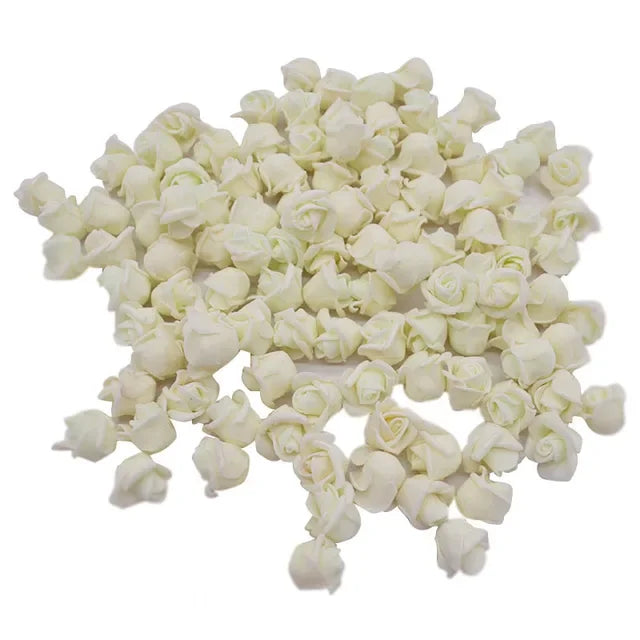 50pcs 2cm Mini Roses