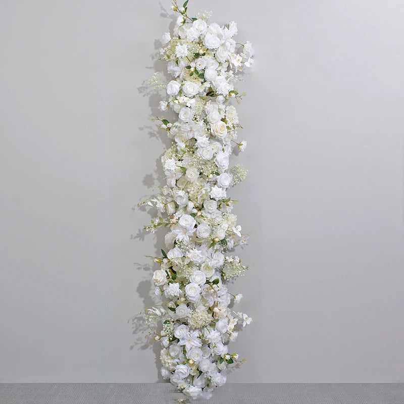 White Rose Babys Breath