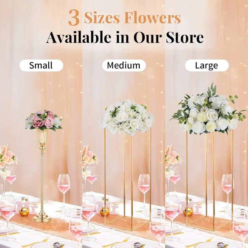 10Pcs 9.5 inch Diameter Flower Ball