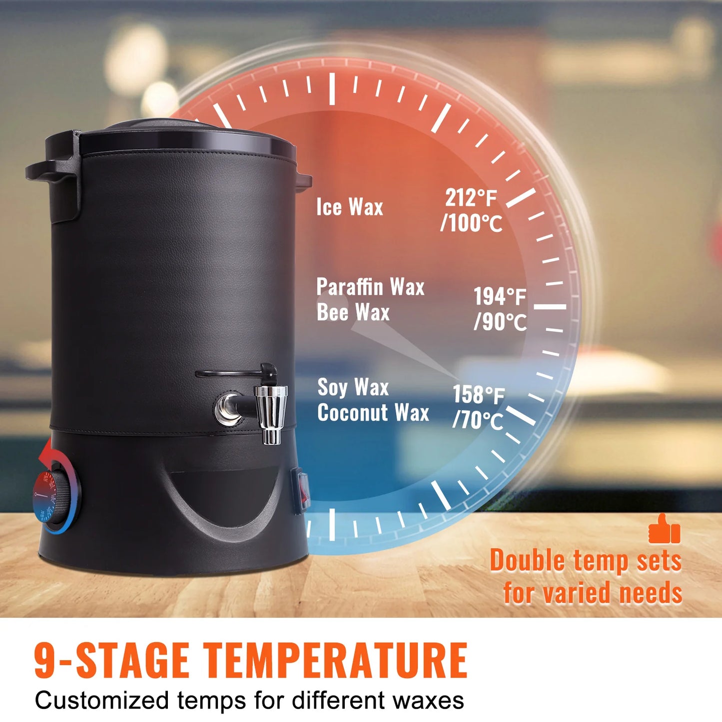 VEVOR 6.5L 10L Wax Melter