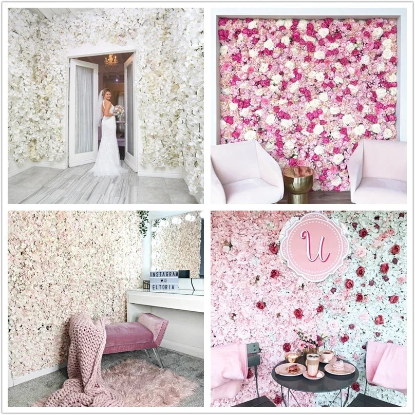 3D Floral Backdrop