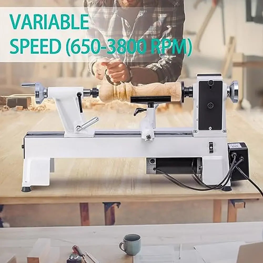 Wood Lathe Machine 18" x 12"