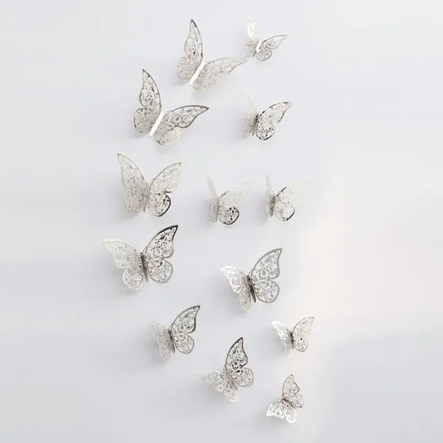 3D Butterfly Wall Decals