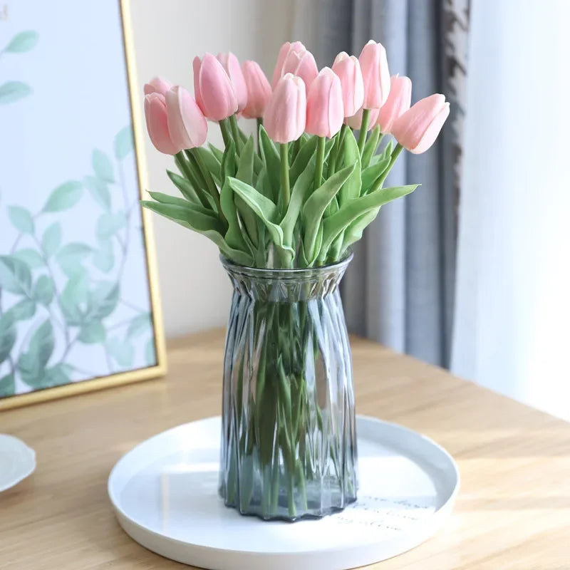Silicone Artificial Tulip