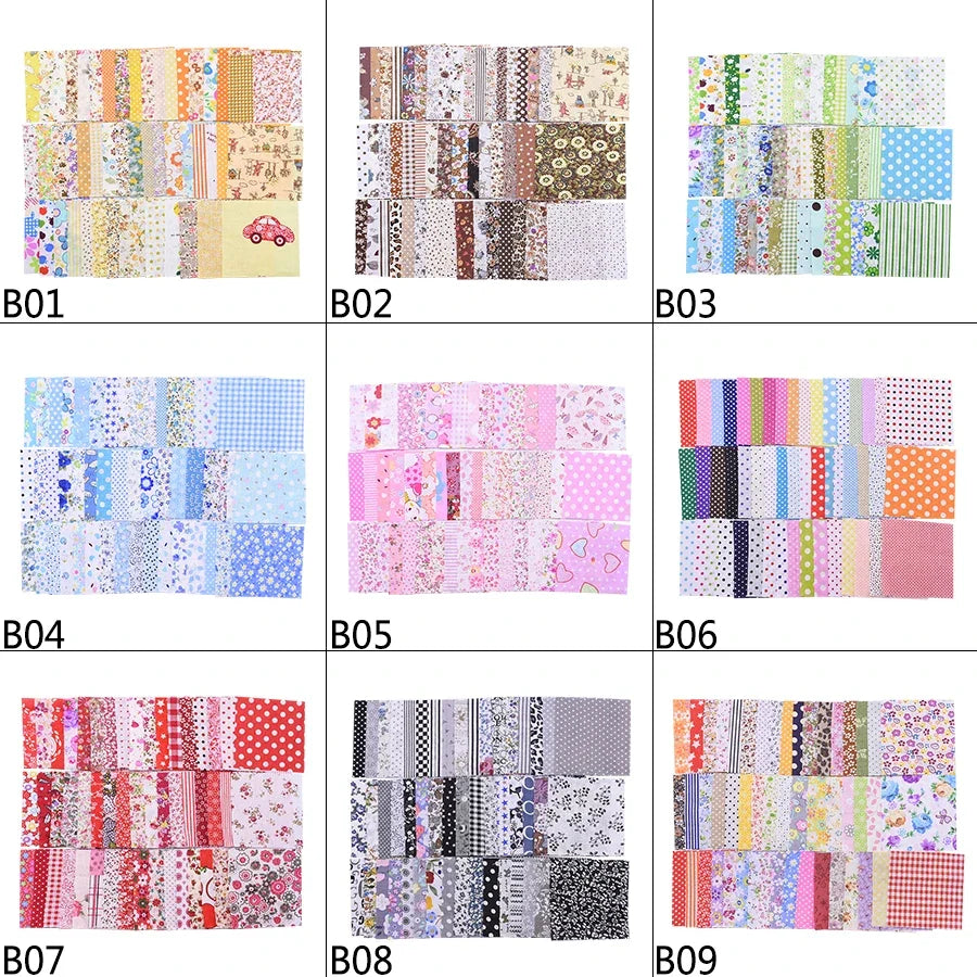 Assorted Floral Printed Cotton Fabric