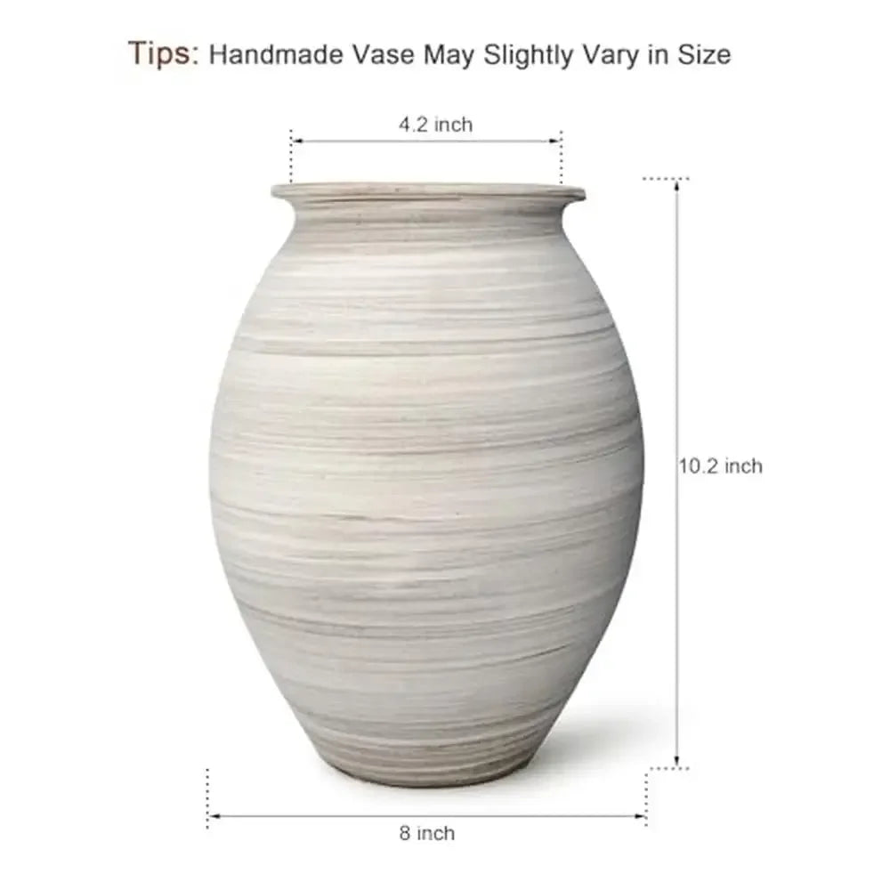 Rustic Ceramic Vase Handmade