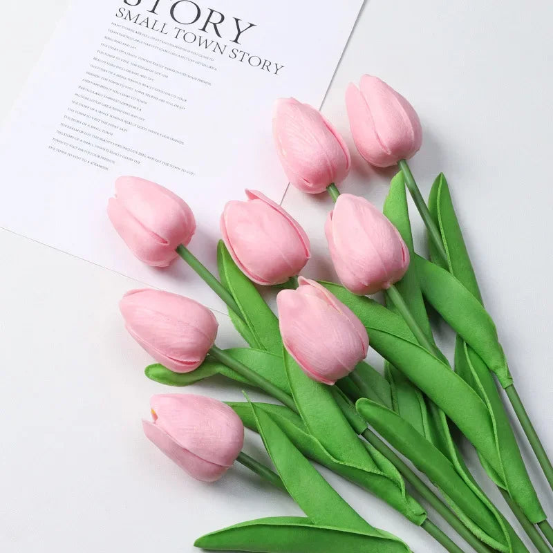Silicone Artificial Tulip