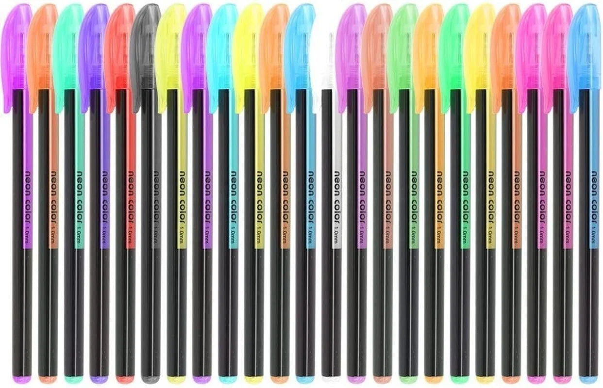 48 Piece Gel Color Pens