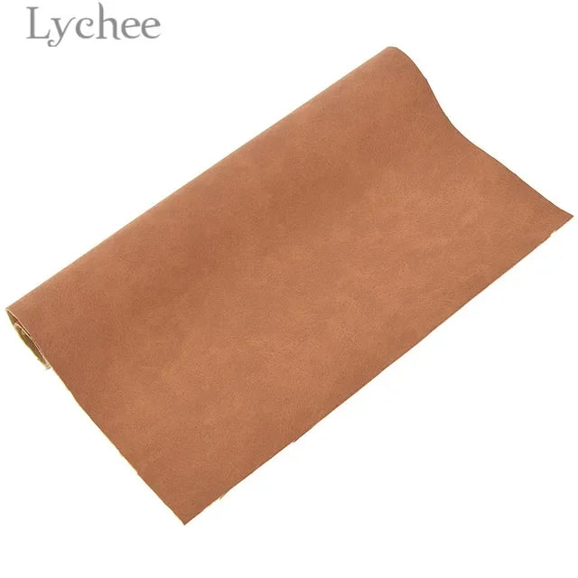 Faux Suede Leather Fabric - Waterproof Sewing Material