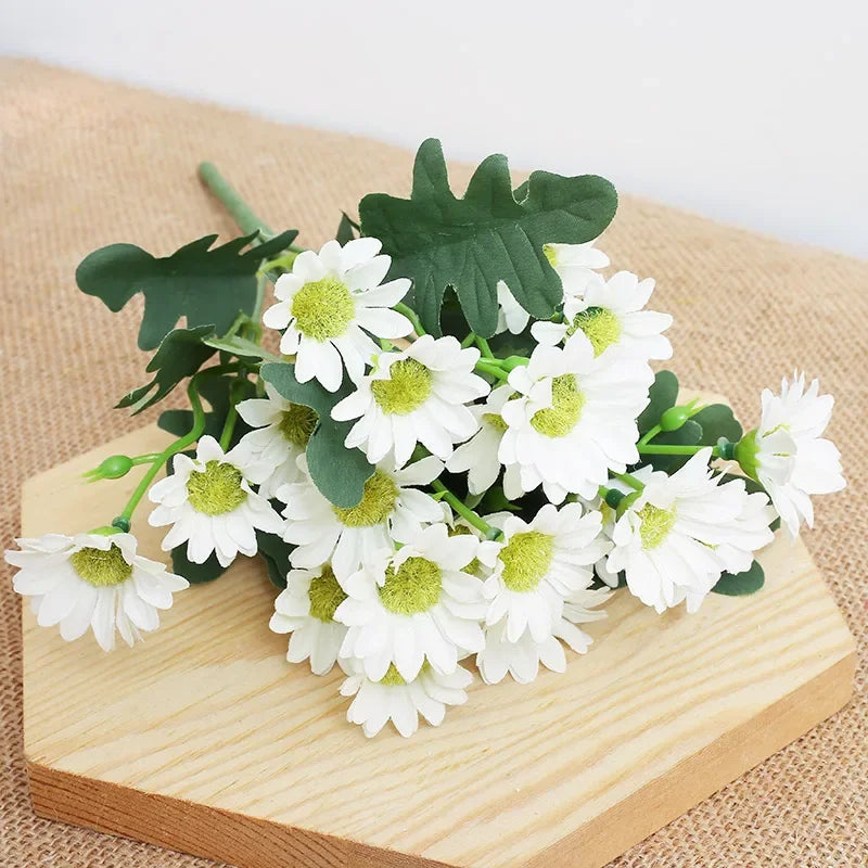 Autumn Flowers Silk Daisy DIY Home Garden