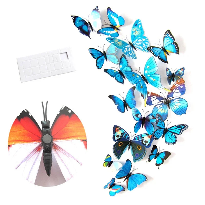 Multicolor Butterflies Wall Sticker