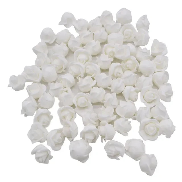 50pcs 2cm Mini Roses