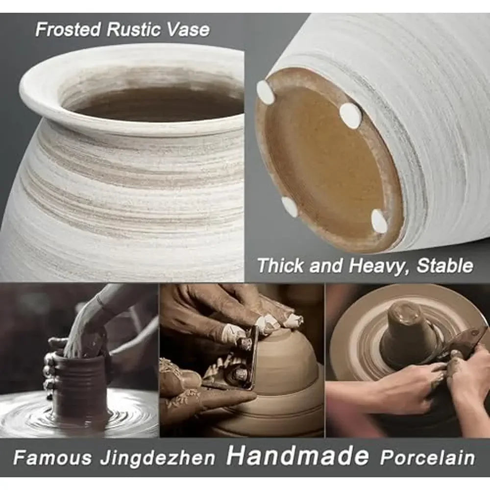 Rustic Ceramic Vase Handmade