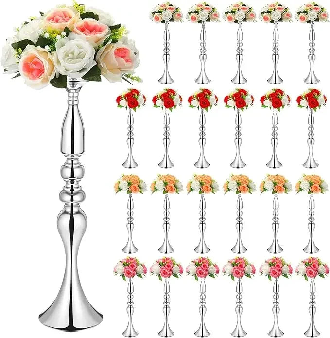 24 Pcs Metal Wedding Centerpiece