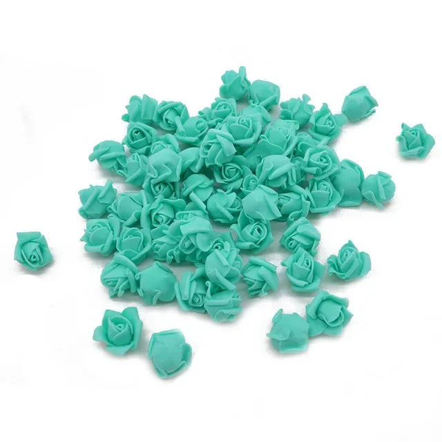 50pcs 2cm Mini Roses