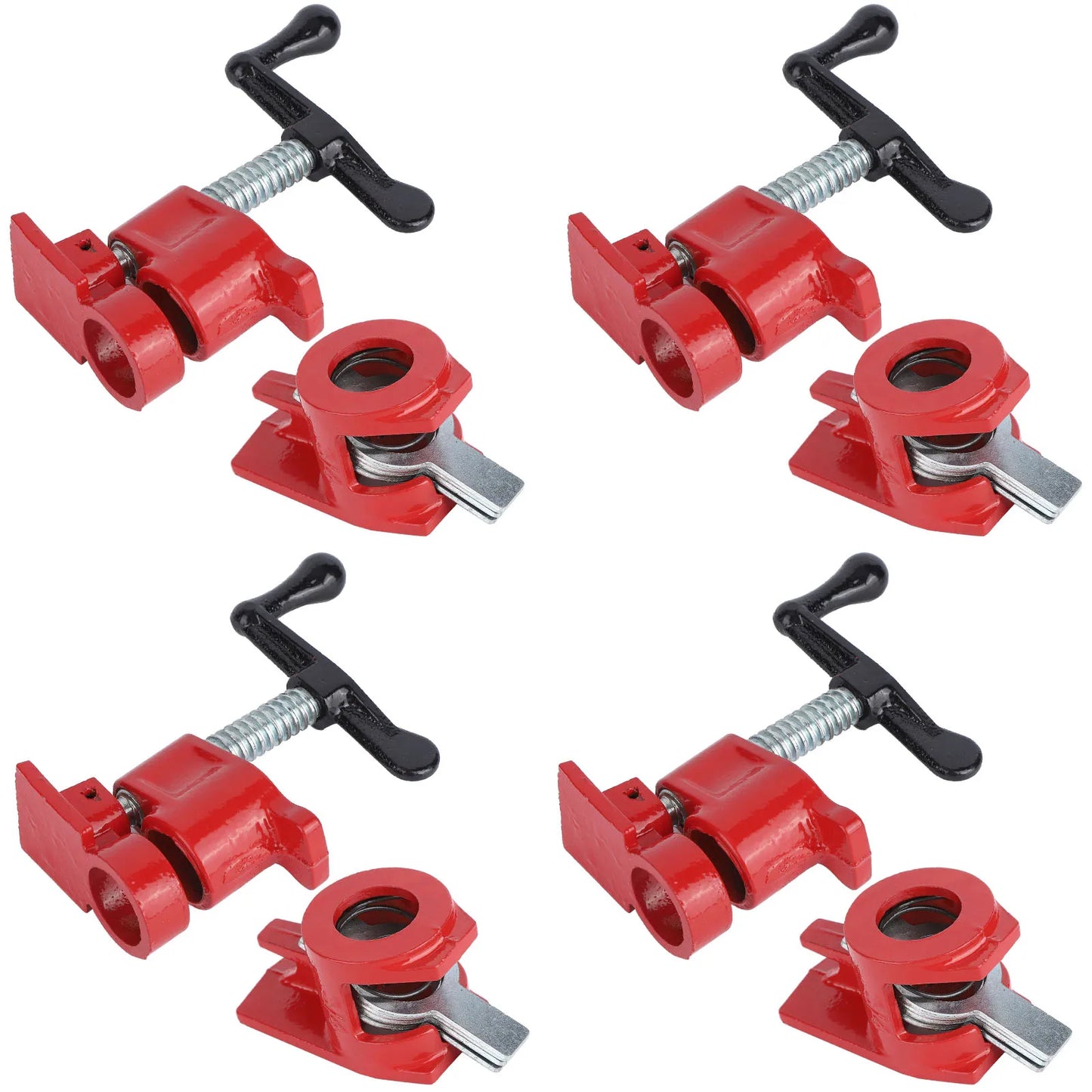 4Sets 3/4" Quick Release Clamps