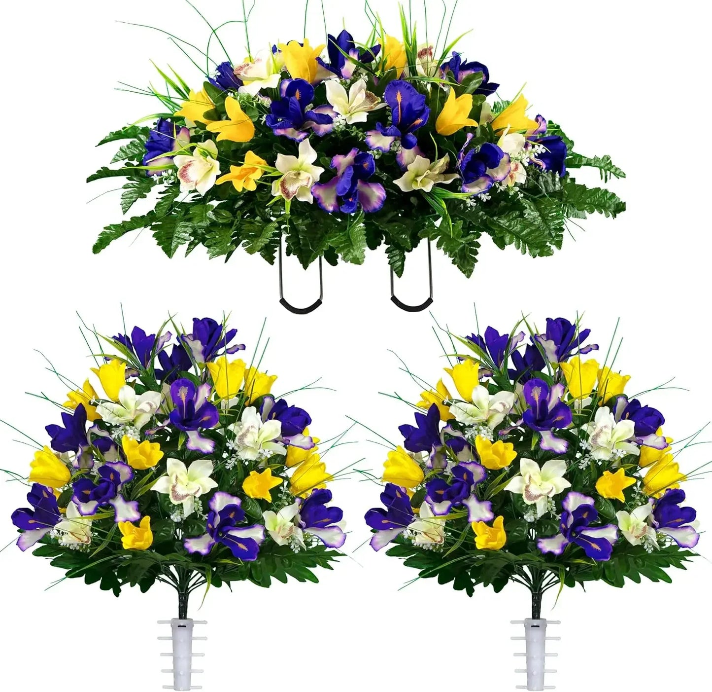 Realistic Vibrant Tulips Floral Arrangement