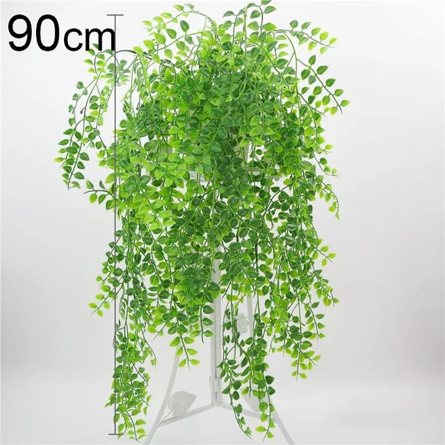 Artificial Hanging Willow Rattan Wall Decoration