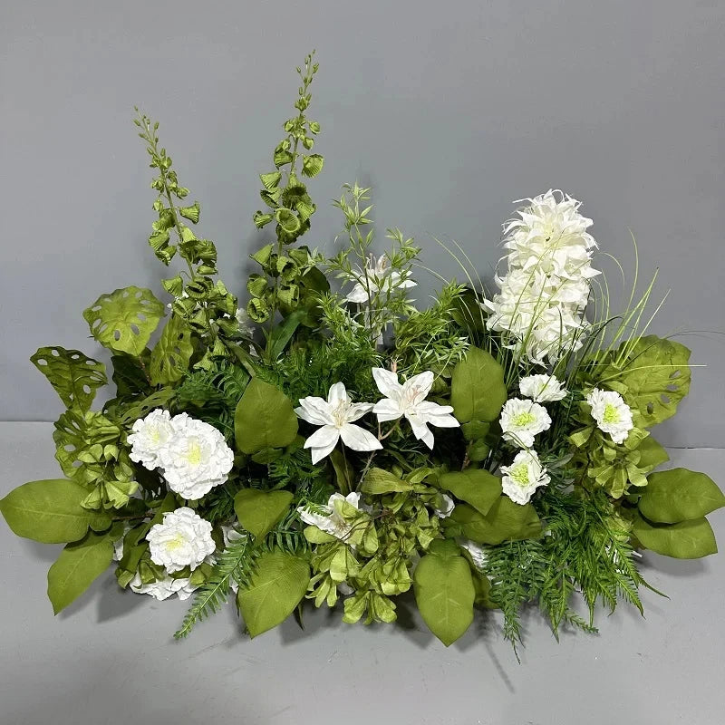 Artificial Rose Hydrangea Greenery Floral
