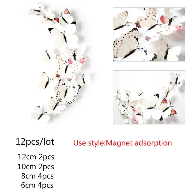 Multicolor Butterflies Wall Sticker