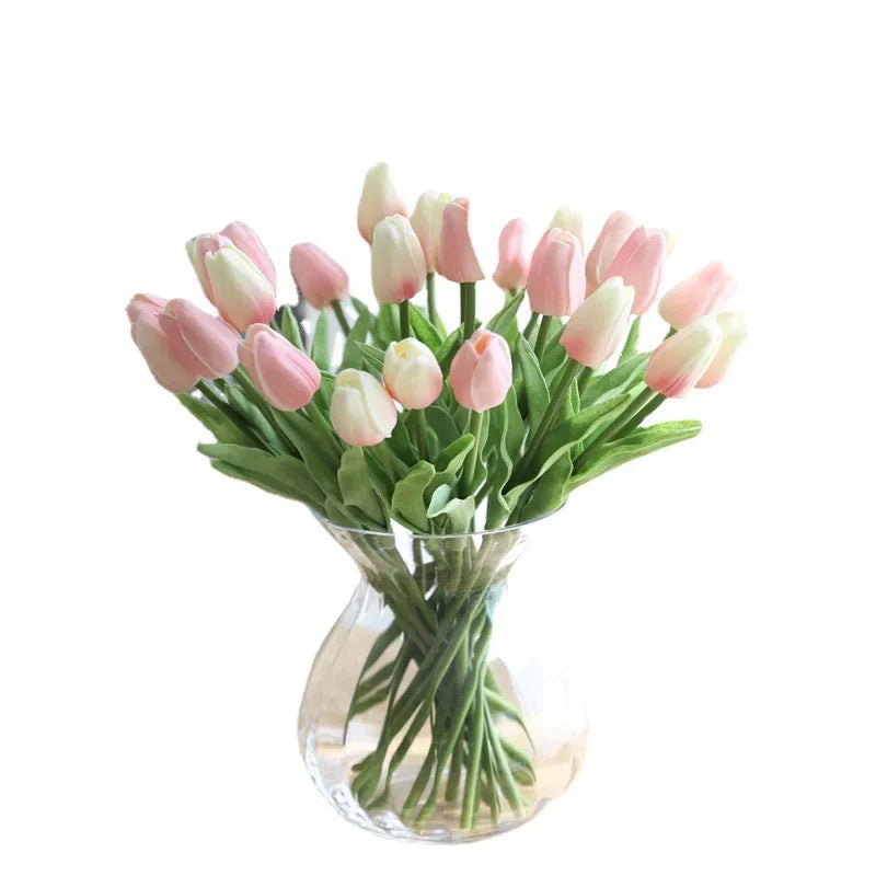 Silicone Artificial Tulip