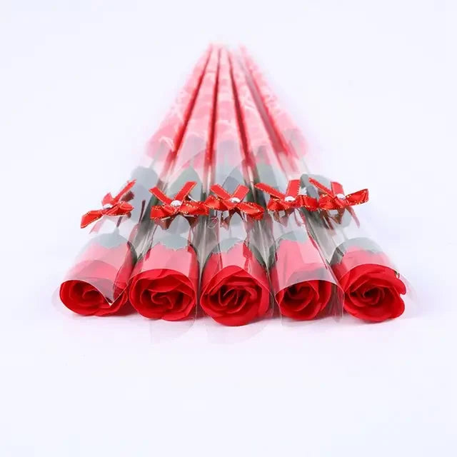 10PCS Single Stem Rose